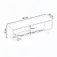 Έπιπλο τηλεόρασης Capri Megapap χρώμα καρυδί milano 180x45x55εκ. | GP037-0332,1