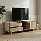 Έπιπλο τηλεόρασης Capri Megapap χρώμα sapphire oak 180x45x55εκ. | GP037-0332,2