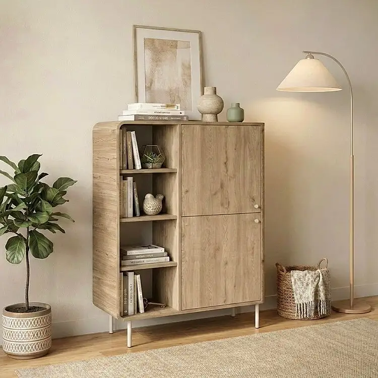 Μπουφές Colia Megapap χρώμα sepet oak 85x44x120,4εκ. | GP037-0333,1