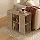 Τραπεζάκι βοηθητικό Colia Megapap χρώμα sepet oak 58x25x50εκ. | GP037-0337,1