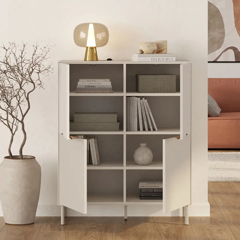 Μπουφές Marquise Megapap χρώμα sandstone 98x40x120εκ. | GP037-0338,1