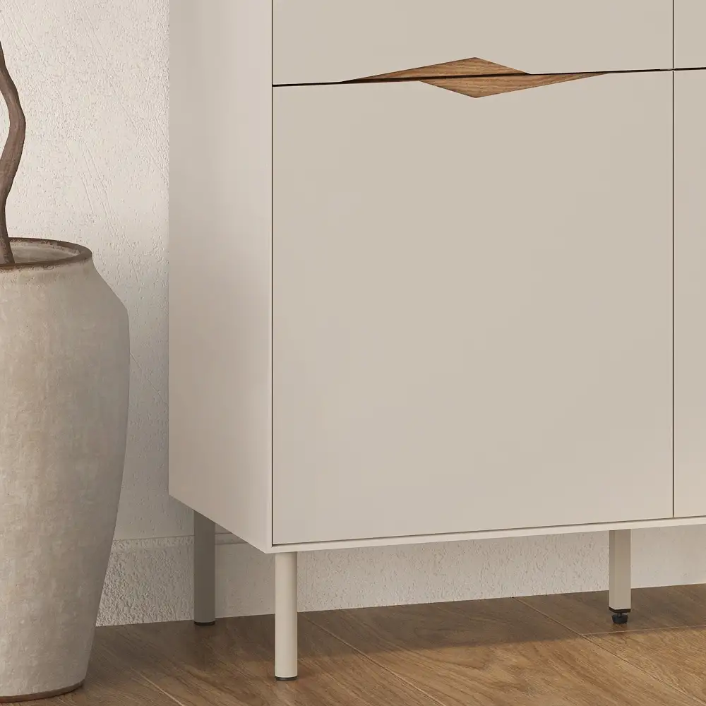 Μπουφές Marquise Megapap χρώμα sandstone 98x40x120εκ. | GP037-0338,1