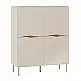 Μπουφές Marquise Megapap χρώμα sandstone 98x40x120εκ. | GP037-0338,1