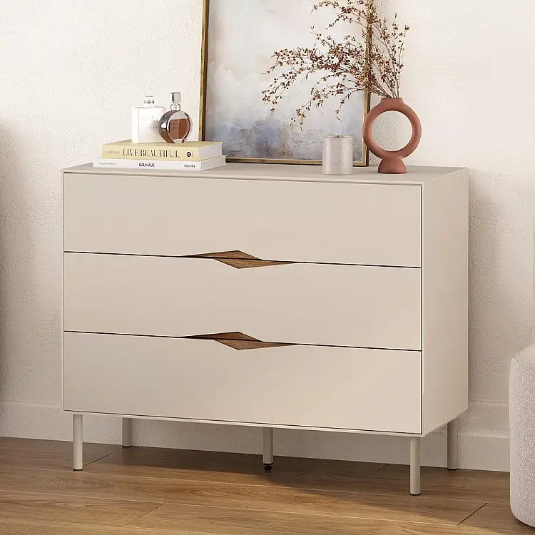 Συρταριέρα Marquise Megapap χρώμα sandstone 98x40x78,5εκ. | GP037-0339,1