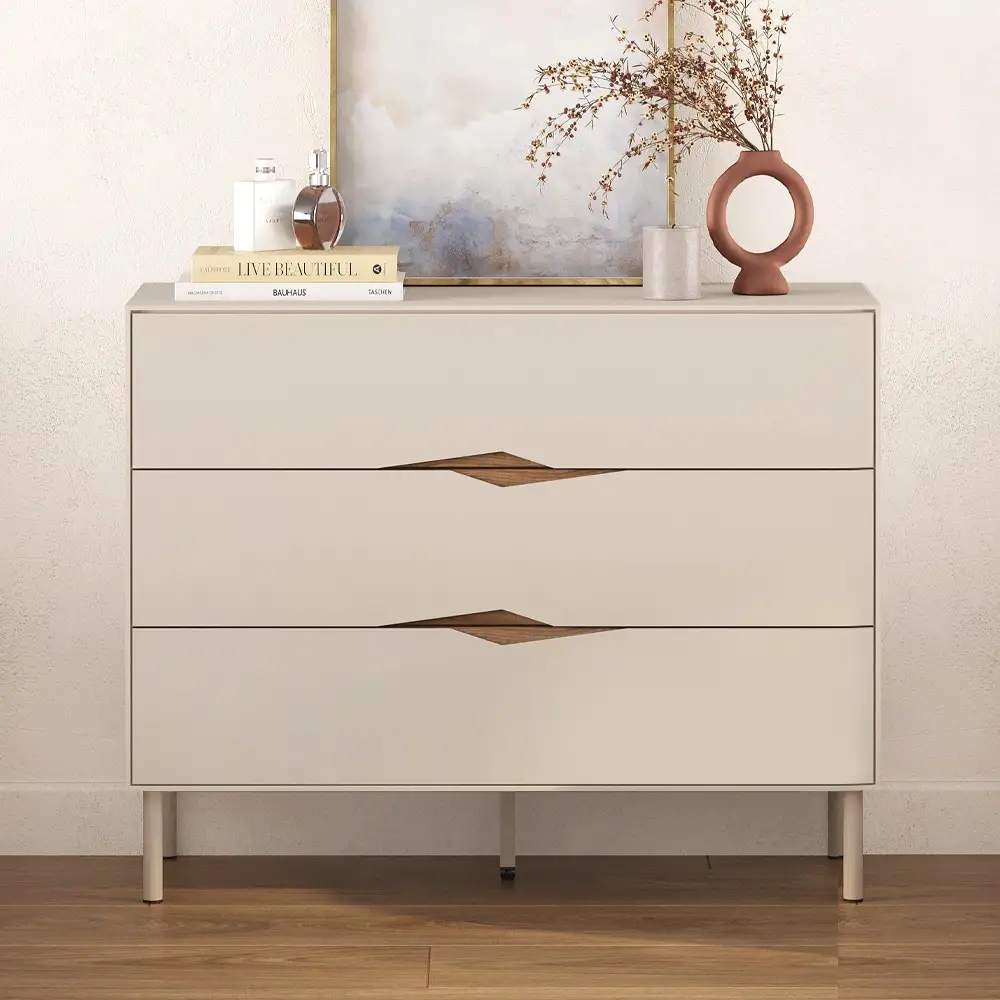 Συρταριέρα Marquise Megapap χρώμα sandstone 98x40x78,5εκ. | GP037-0339,1