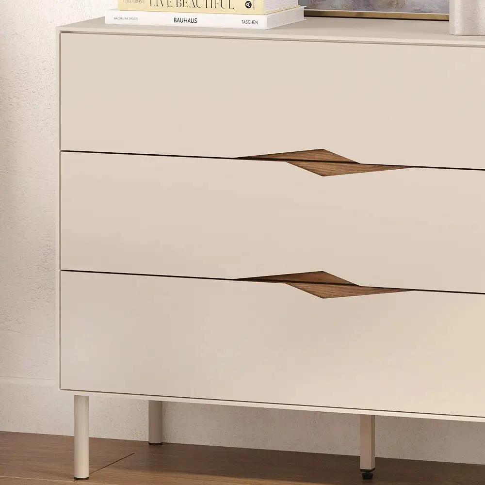 Συρταριέρα Marquise Megapap χρώμα sandstone 98x40x78,5εκ. | GP037-0339,1
