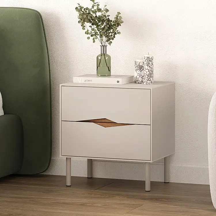 Κομοδίνο Marquise Megapap χρώμα sandstone 50x35x52,3εκ. | GP037-0340,1