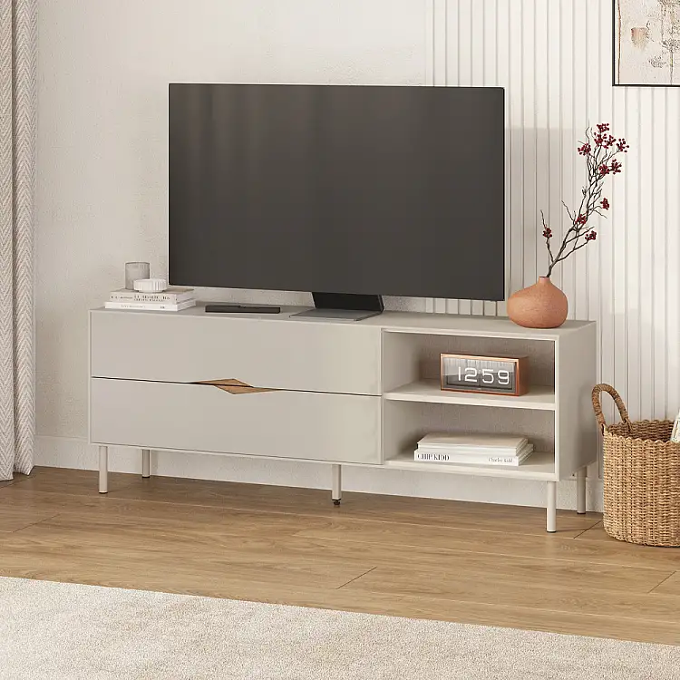 Έπιπλο τηλεόρασης Marquise Megapap χρώμα sandstone 150x35x56εκ. | GP037-0342,1