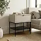 Κομοδίνο Melis Megapap χρώμα sandstone 45x35x56,4εκ. | GP037-0348,2