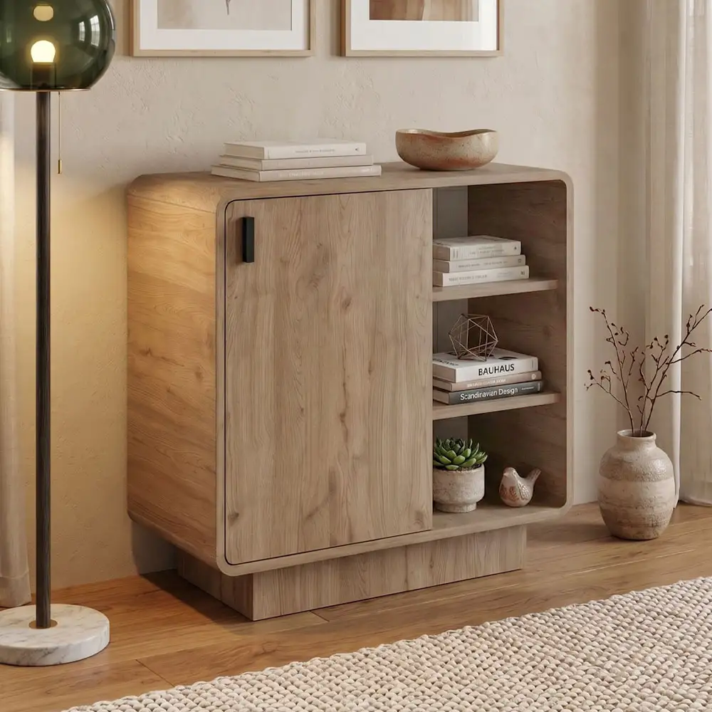 Μπουφές Rovel Megapap χρώμα sepet oak 80,3x39x80,4εκ. | GP037-0349,1
