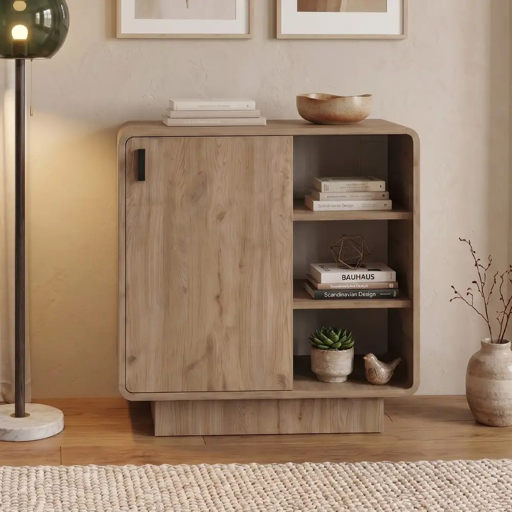 Μπουφές Rovel Megapap χρώμα sepet oak 80,3x39x80,4εκ. | GP037-0349,1
