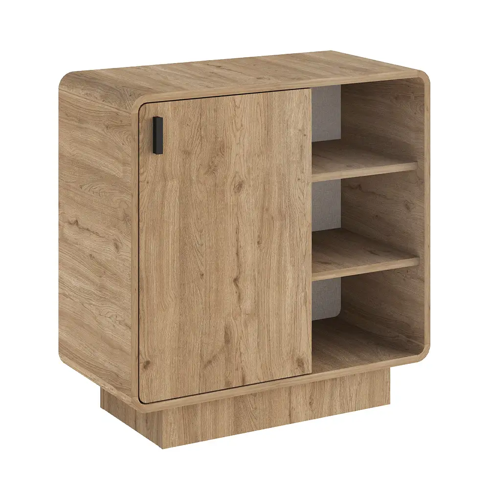 Μπουφές Rovel Megapap χρώμα sepet oak 80,3x39x80,4εκ. | GP037-0349,1