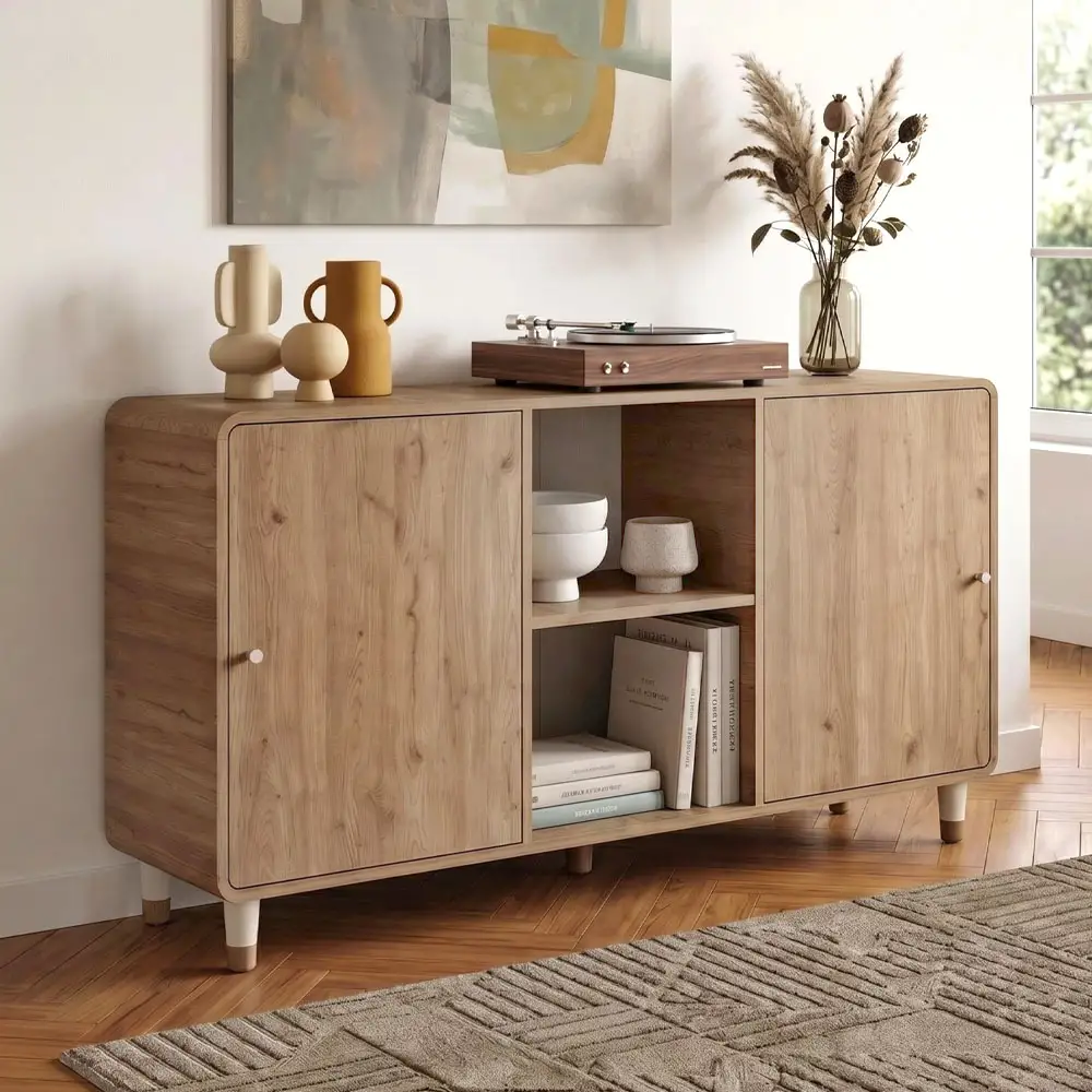 Μπουφές Doro Megapap χρώμα sepet oak 150,2x39x81εκ. | GP037-0355,1