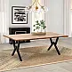 Τραπέζι Walter Megapap Mdf - μεταλλικό χρώμα ακακίας 200x100x75εκ. - GP038-0005,1 Τραπέζι Walter Megapap Mdf - μεταλλικό χρώμα ακακίας 200x100x75εκ. - GP038-0005,1