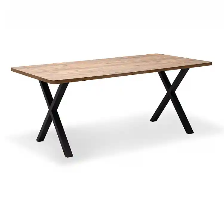 Τραπέζι Jeremy Megapap Mdf - μεταλλικό χρώμα ακακίας 160x80x75εκ. | GP038-0007,1