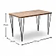 Τραπέζι Roger Megapap Mdf - μεταλλικό χρώμα ακακίας 120x70x75εκ. Τραπέζι Roger Megapap Mdf - μεταλλικό χρώμα ακακίας 120x70x75εκ.
