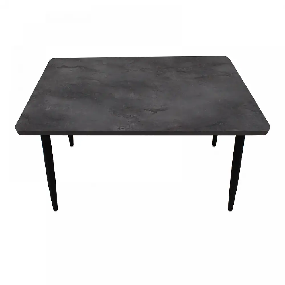 Τραπέζι Levico Megapap Mdf - μεταλλικό χρώμα σκούρο γκρι σκυροδέματος 120x70x75εκ. | GP038-0012,3