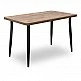 Τραπέζι Levico Megapap χρώμα ακακίας 130x75x75εκ. Τραπέζι Levico Megapap χρώμα ακακίας 130x75x75εκ.