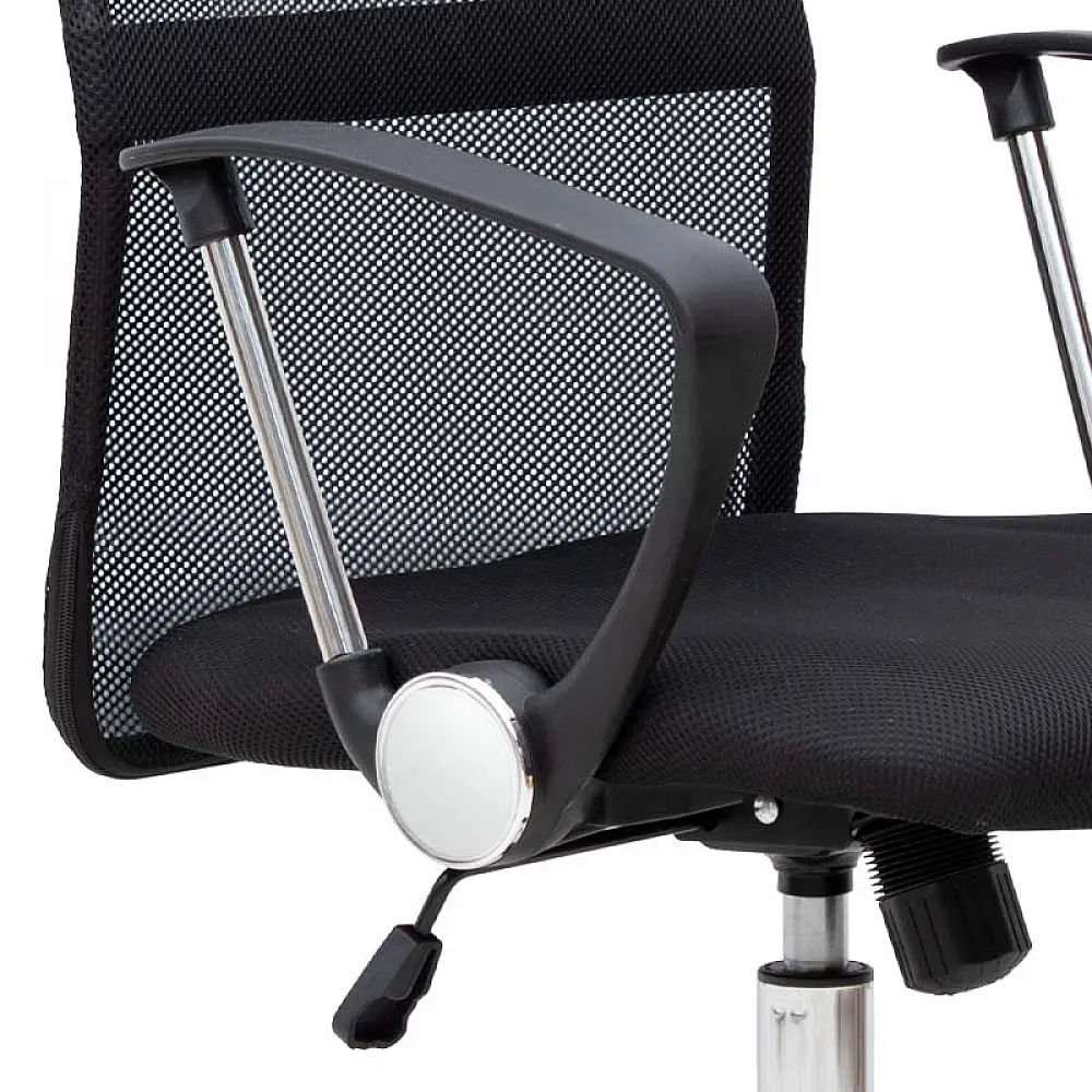 Καρέκλα γραφείου Franco Megapap με ύφασμα Mesh χρώμα μαύρο 59x57x95/105εκ. Καρέκλα γραφείου Franco Megapap με ύφασμα Mesh χρώμα μαύρο 59x57x95/105εκ.