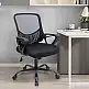 Καρέκλα γραφείου Freda Megapap με ύφασμα Mesh χρώμα μαύρο 65x65x90/100εκ. | GP040-0020,1