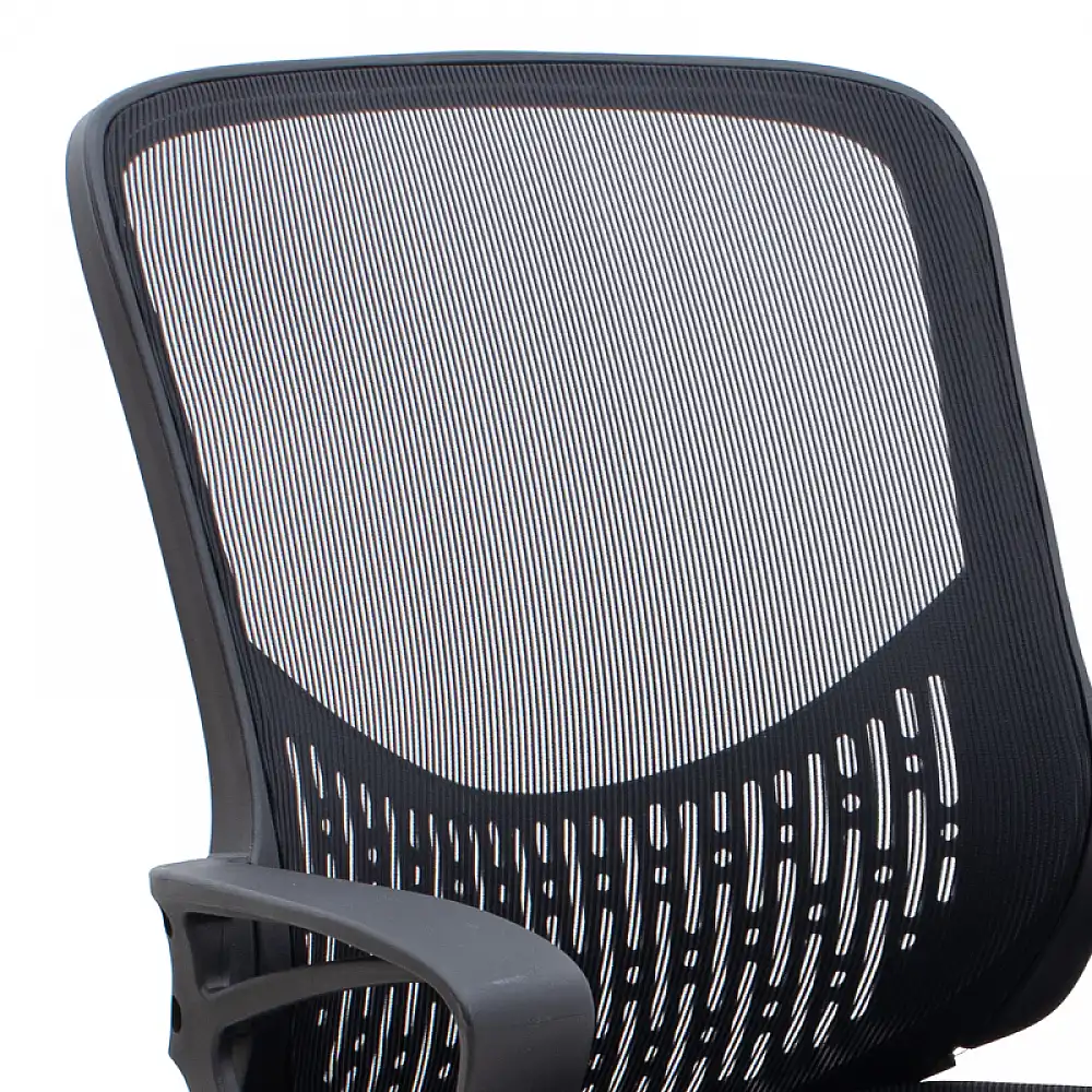 Καρέκλα γραφείου Freda Megapap με ύφασμα Mesh χρώμα μαύρο 65x65x90/100εκ. | GP040-0020,1