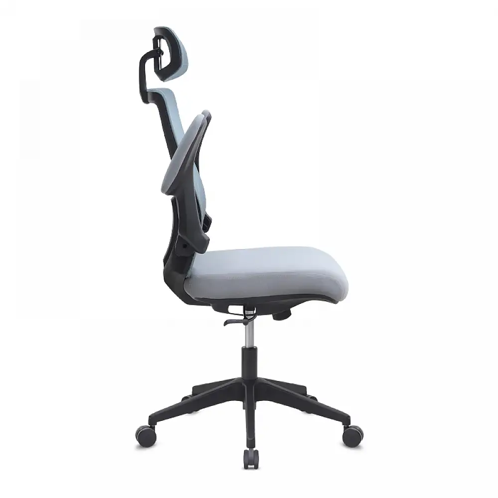 Καρέκλα γραφείου διευθυντική Belora Megapap με ύφασμα Mesh χρώμα γκρι 63,5x62x117/127εκ. | GP040-0025,2