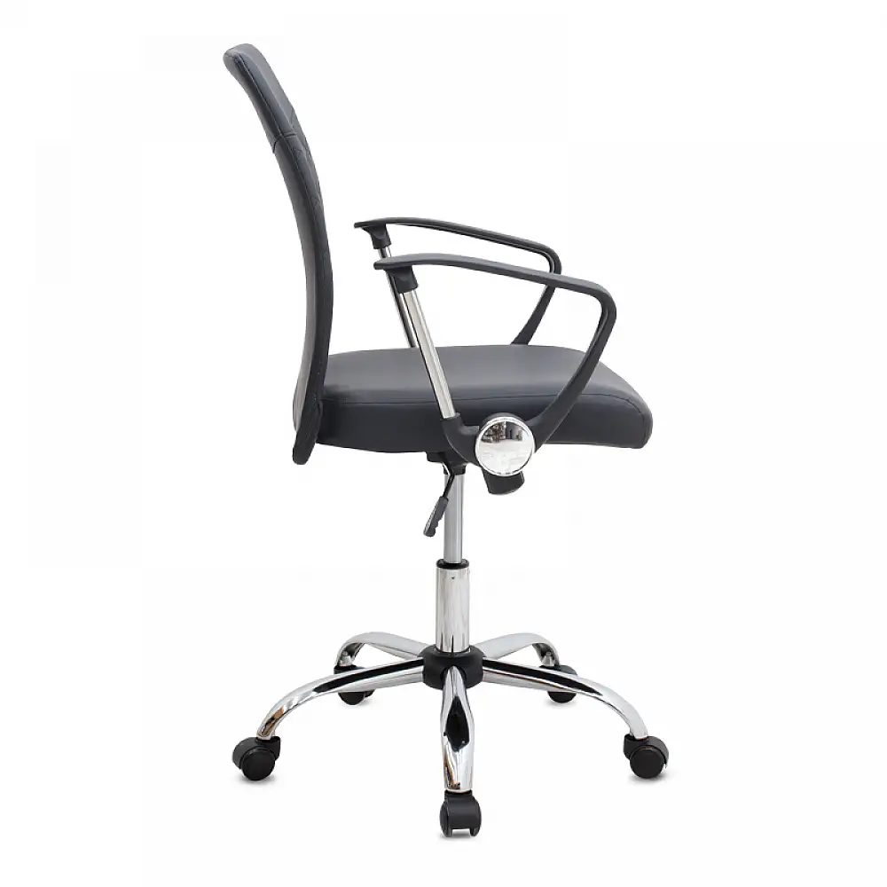 Καρέκλα γραφείου Avelon Megapap από τεχνόδερμα χρώμα μαύρο 60x56x94/103εκ. | GP040-0027,1