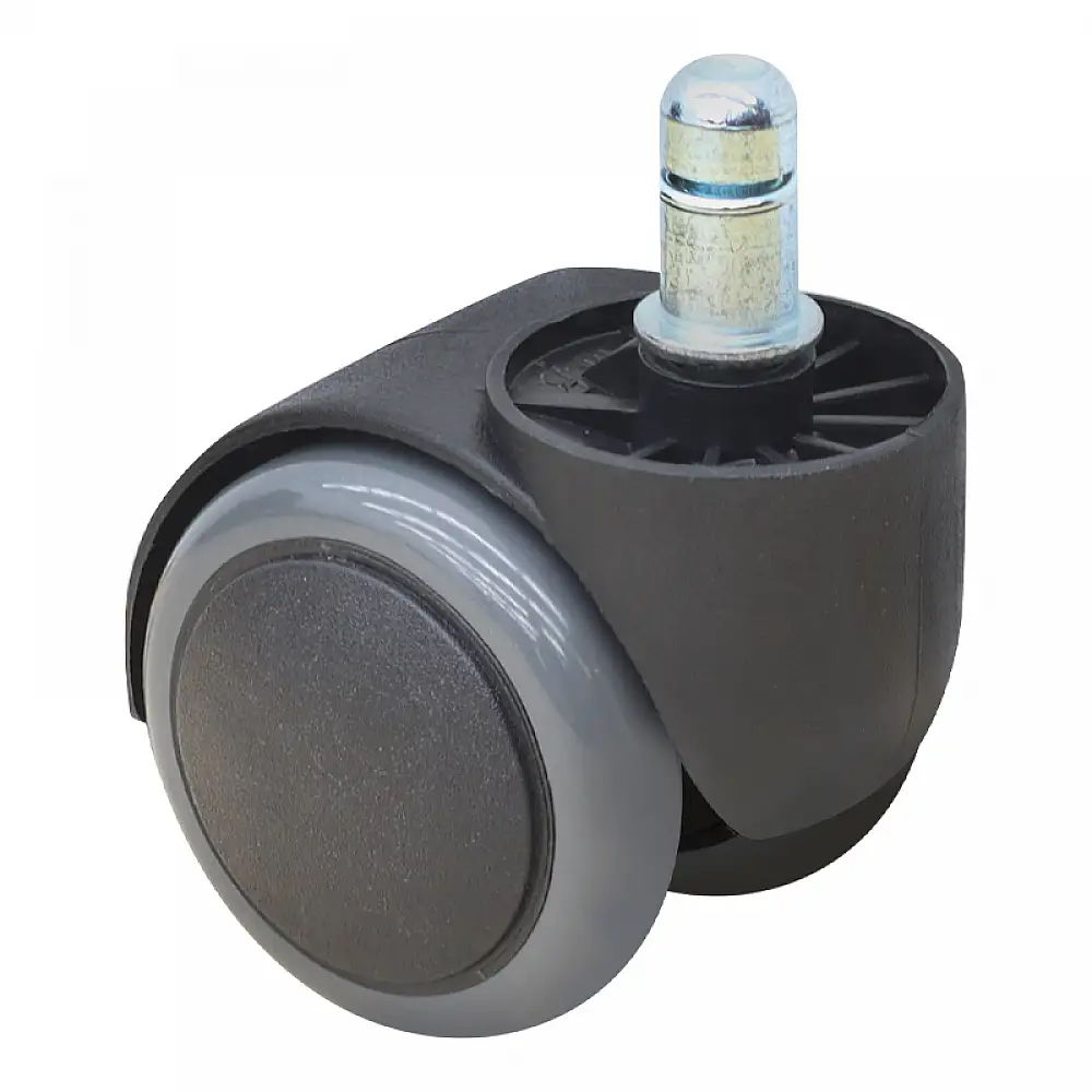 Ανταλλακτικά Ροδάκια Megapap για καρέκλες γραφείου σετ 5 τμχ χρώμα μαύρο - γκρι | GP040-0032,2