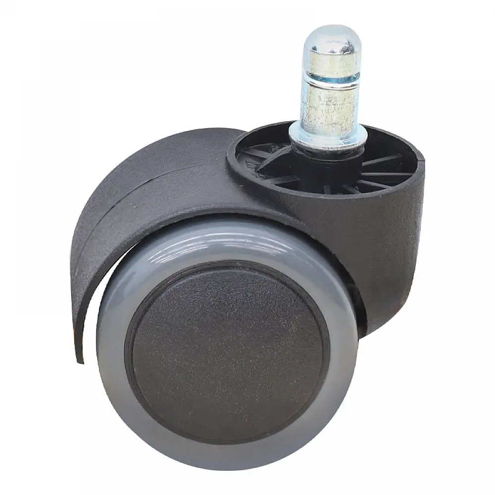 Ανταλλακτικά Ροδάκια Megapap για καρέκλες γραφείου σετ 5 τμχ χρώμα μαύρο - γκρι | GP040-0032,2