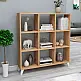 Βιβλιοθήκη μελαμίνης Saul Megapap χρώμα pine oak 88,2x20x88,2εκ. Βιβλιοθήκη μελαμίνης Saul Megapap χρώμα pine oak 88,2x20x88,2εκ.