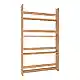 Επιτοίχια βιβλιοθήκη - ραφιέρα Montessori Megapap χρώμα pine oak 74x10x120εκ. | GP041-0011,2