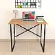 Γραφείο εργασίας Rilke Megapap χρώμα μαύρο - pine oak 90x60x75εκ. | GP041-0014,2
