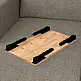 Τραπεζάκι laptop Sidon Megapap από μελαμίνη χρώμα pine oak 60x35,5x23,5εκ. - GP041-0031,1