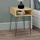 Κομοδίνο μελαμίνης Scott Megapap χρώμα sapphire oak 40x30x60εκ. Κομοδίνο μελαμίνης Scott Megapap χρώμα sapphire oak 40x30x60εκ.