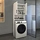 Έπιπλο πλυντηρίου Holton Megapap χρώμα λευκό 65,5x30x180εκ. Έπιπλο πλυντηρίου Holton Megapap χρώμα λευκό 65,5x30x180εκ.