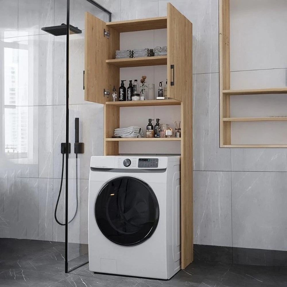 Έπιπλο πλυντηρίου Holton Megapap χρώμα sapphire oak 65,5x30x180εκ. Έπιπλο πλυντηρίου Holton Megapap χρώμα sapphire oak 65,5x30x180εκ.