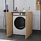 Έπιπλο πλυντηρίου Gray Megapap χρώμα sapphire oak 70x66x90εκ. Έπιπλο πλυντηρίου Gray Megapap χρώμα sapphire oak 70x66x90εκ.