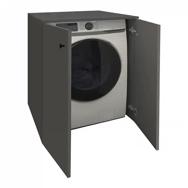 Έπιπλο πλυντηρίου Gray Megapap χρώμα ανθρακί 70x66x90εκ. | GP041-0055,3