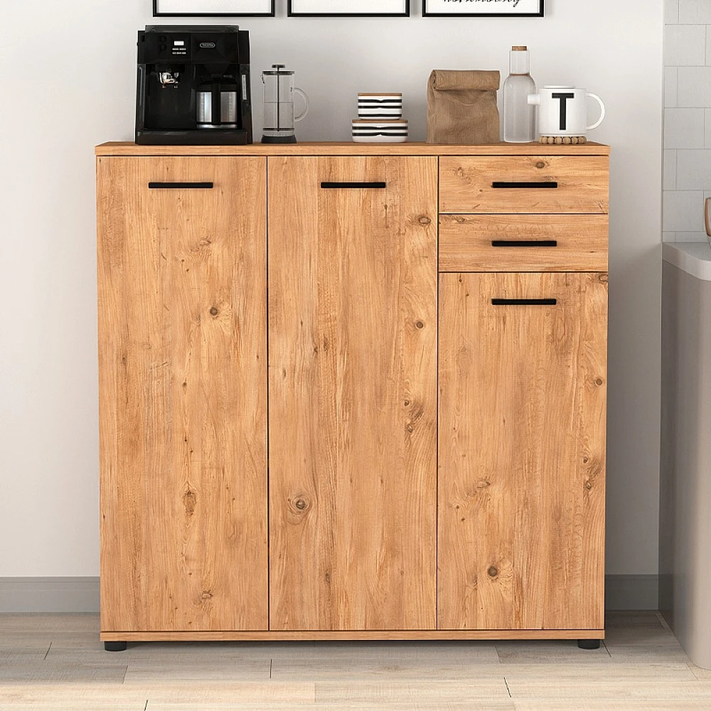 Παπουτσοθήκη - ντουλάπι Polly Megapap χρώμα pine oak 108x35x108εκ. Παπουτσοθήκη - ντουλάπι Polly Megapap χρώμα pine oak 108x35x108εκ.