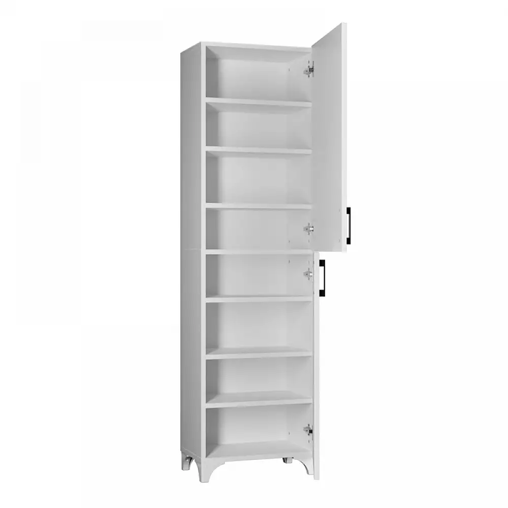 Ντουλάπι κουζίνας/μπάνιου Charlie Megapap χρώμα λευκό 49x31,8x173,9εκ. | GP041-0069,1