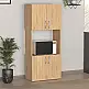 Ντουλάπα κουζίνας Armado Megapap χρώμα sapphire oak 60x32x140εκ. | GP041-0086,3