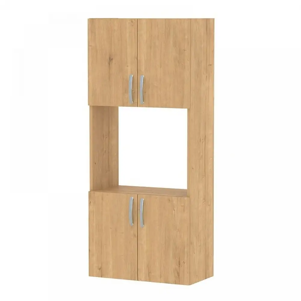 Ντουλάπα κουζίνας Armado Megapap χρώμα sapphire oak 60x32x140εκ. | GP041-0086,3