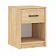 Κομοδίνο Scoty Megapap χρώμα sapphire oak 40,2x35,3x55εκ. Κομοδίνο Scoty Megapap χρώμα sapphire oak 40,2x35,3x55εκ.