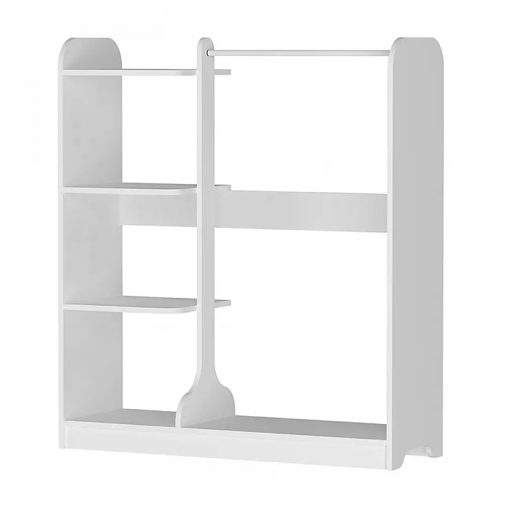 Έπιπλο εισόδου Rozesme Megapap χρώμα λευκό 120x40x135εκ. | GP041-0099,2