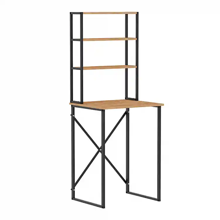Έπιπλο πλυντηρίου Bobby Megapap χρώμα pine oak 67x60x178εκ. | GP041-0105,1
