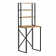 Έπιπλο πλυντηρίου Bobby Megapap χρώμα pine oak 67x60x178εκ. - GP041-0105,1