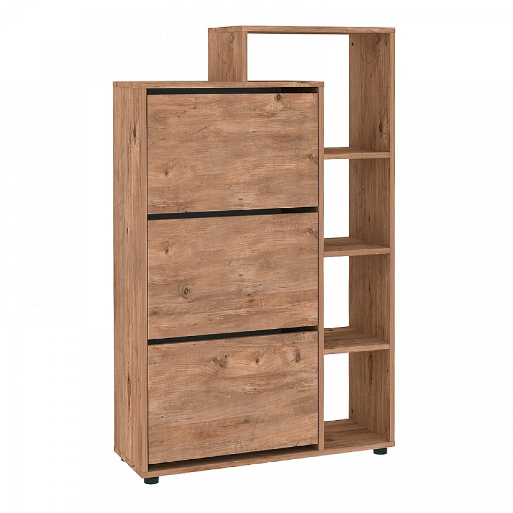 Παπουτσοθήκη Lego Megapap χρώμα pine oak 90x32x143εκ. Παπουτσοθήκη Lego Megapap χρώμα pine oak 90x32x143εκ.
