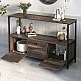 Μπουφές Mars Megapap χρώμα rustic καρυδί 122x36x80,1εκ. Μπουφές Mars Megapap χρώμα rustic καρυδί 122x36x80,1εκ.