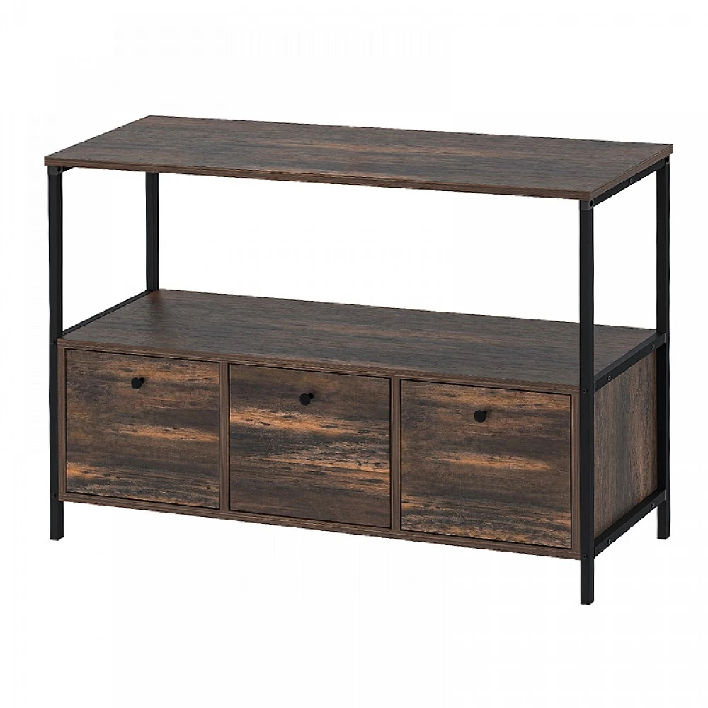 Μπουφές Mars Megapap χρώμα rustic καρυδί 122x36x80,1εκ. Μπουφές Mars Megapap χρώμα rustic καρυδί 122x36x80,1εκ.