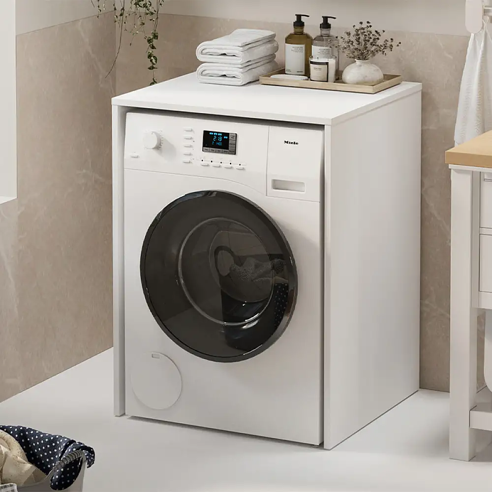 Έπιπλο πλυντηρίου Pinar Megapap χρώμα λευκό 65,5x60x88,6εκ. | GP041-0132,1
